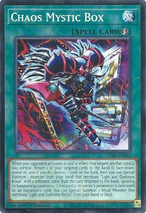 Chaos Mystic Box (CORI-EN045) - Chaos Origins 1st Edition Chaos Origins Yugioh Single Squirtle Squad Card Shop.