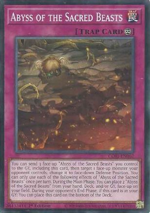 Abyss of the Sacred Beasts (CORI-EN067) - Chaos Origins 1st Edition Chaos Origins Yugioh Single Squirtle Squad Card Shop.