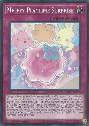Melffy Playtime Surprise (CORI-EN075) - Chaos Origins 1st Edition Chaos Origins Yugioh Single Squirtle Squad Card Shop.