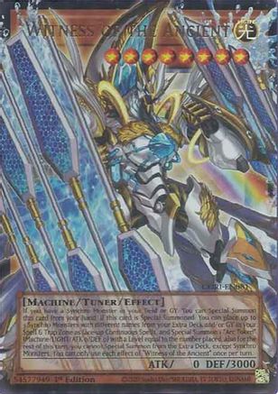 Witness of the Ancient (Extended Art) (CORI-EN081) - Chaos Origins 1st Edition Chaos Origins Yugioh Single Squirtle Squad Card Shop.