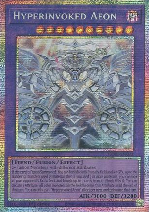 Hyperinvoked Aeon (Starlight Rare) (CORI-EN033) - Chaos Origins 1st Edition Chaos Origins Yugioh Single Squirtle Squad Card Shop.