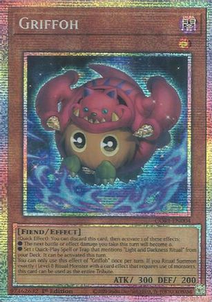 Griffoh (Starlight Rare) (CORI-EN004) - Chaos Origins 1st Edition Chaos Origins Yugioh Single Squirtle Squad Card Shop.