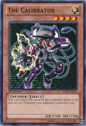 The Calibrator (JOTL-EN035) - Judgment of the Light 1st Edition Judgment of the Light Yugioh Single Squirtle Squad Card Shop.