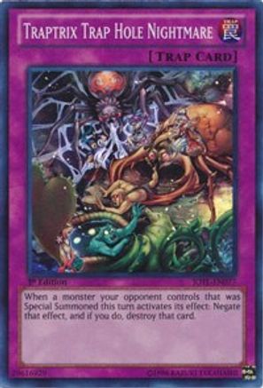 Traptrix Trap Hole Nightmare (JOTL-EN077) - Judgment of the Light Unlimited Judgment of the Light Yugioh Single Squirtle Squad Card Shop.