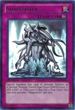 Shapesister (JOTL-EN079) - Judgment of the Light 1st Edition Judgment of the Light Yugioh Single Squirtle Squad Card Shop.