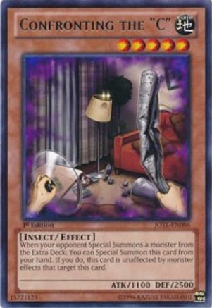 Confronting the "C" (JOTL-EN086) - Judgment of the Light 1st Edition Judgment of the Light Yugioh Single Squirtle Squad Card Shop.