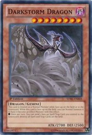 Darkstorm Dragon (SDBE-EN008) - Structure Deck: Saga of Blue-Eyes White Dragon Unlimited Structure Deck: Saga of Blue-Eyes White Dragon Yugioh Single Squirtle Squad Card Shop.