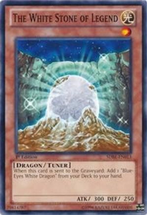 The White Stone of Legend (SDBE-EN013) - Structure Deck: Saga of Blue-Eyes White Dragon 1st Edition Structure Deck: Saga of Blue-Eyes White Dragon Yugioh Single Squirtle Squad Card Shop.