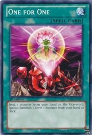 One for One (SDBE-EN027) - Structure Deck: Saga of Blue-Eyes White Dragon 1st Edition Structure Deck: Saga of Blue-Eyes White Dragon Yugioh Single Squirtle Squad Card Shop.