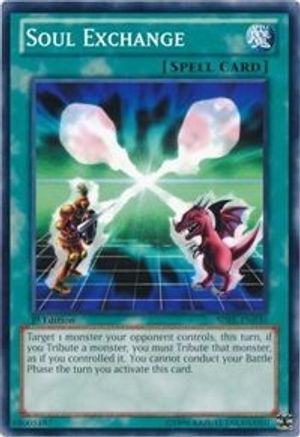 Soul Exchange (SDBE-EN030) - Structure Deck: Saga of Blue-Eyes White Dragon Unlimited Structure Deck: Saga of Blue-Eyes White Dragon Yugioh Single Squirtle Squad Card Shop.