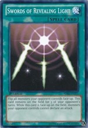 Swords of Revealing Light (SDBE-EN031) - Structure Deck: Saga of Blue-Eyes White Dragon Unlimited Structure Deck: Saga of Blue-Eyes White Dragon Yugioh Single Squirtle Squad Card Shop.
