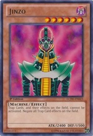 Jinzo (LCJW-EN023) - Legendary Collection 4: Joey's World 1st Edition Legendary Collection 4: Joey's World Yugioh Single Squirtle Squad Card Shop.