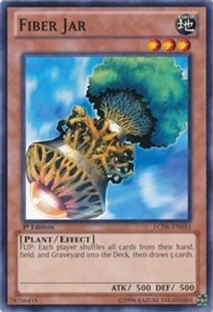 Fiber Jar (LCJW-EN033) - Legendary Collection 4: Joey's World 1st Edition Legendary Collection 4: Joey's World Yugioh Single Squirtle Squad Card Shop.