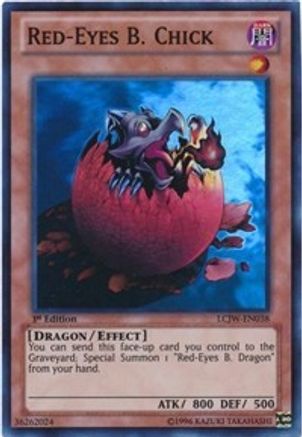 Red-Eyes B. Chick (LCJW-EN038) - Legendary Collection 4: Joey's World 1st Edition Legendary Collection 4: Joey's World Yugioh Single Squirtle Squad Card Shop.