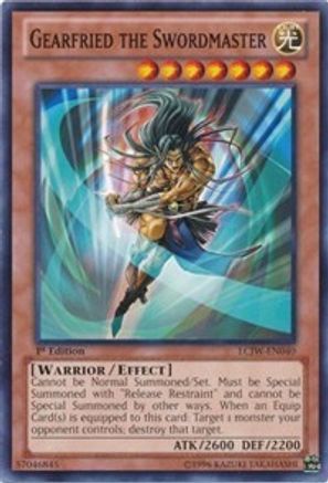 Gearfried the Swordmaster (LCJW-EN040) - Legendary Collection 4: Joey's World 1st Edition Legendary Collection 4: Joey's World Yugioh Single Squirtle Squad Card Shop.