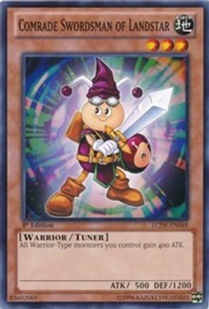 Comrade Swordsman of Landstar (LCJW-EN048) - Legendary Collection 4: Joey's World 1st Edition Legendary Collection 4: Joey's World Yugioh Single Squirtle Squad Card Shop.