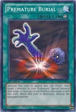Premature Burial (LCJW-EN064) - Legendary Collection 4: Joey's World 1st Edition Legendary Collection 4: Joey's World Yugioh Single Squirtle Squad Card Shop.