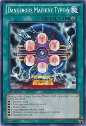 Dangerous Machine Type-6 (LCJW-EN072) - Legendary Collection 4: Joey's World 1st Edition Legendary Collection 4: Joey's World Yugioh Single Squirtle Squad Card Shop.
