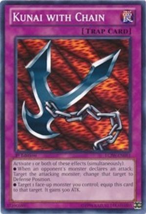 Kunai with Chain (LCJW-EN081) - Legendary Collection 4: Joey's World 1st Edition Legendary Collection 4: Joey's World Yugioh Single Squirtle Squad Card Shop.