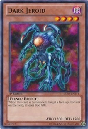 Dark Jeroid (LCJW-EN114) - Legendary Collection 4: Joey's World 1st Edition Legendary Collection 4: Joey's World Yugioh Single Squirtle Squad Card Shop.