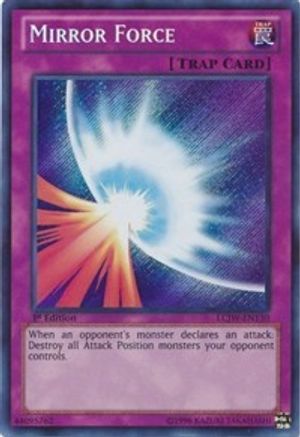 Mirror Force (LCJW-EN130) - Legendary Collection 4: Joey's World 1st Edition Legendary Collection 4: Joey's World Yugioh Single Squirtle Squad Card Shop.