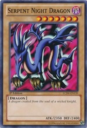 Serpent Night Dragon (LCJW-EN139) - Legendary Collection 4: Joey's World 1st Edition Legendary Collection 4: Joey's World Yugioh Single Squirtle Squad Card Shop.