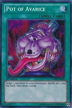 Pot of Avarice (LCJW-EN290) - Legendary Collection 4: Joey's World 1st Edition Legendary Collection 4: Joey's World Yugioh Single Squirtle Squad Card Shop.