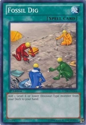 Fossil Dig (LCJW-EN164) - Legendary Collection 4: Joey's World 1st Edition Legendary Collection 4: Joey's World Yugioh Single Squirtle Squad Card Shop.
