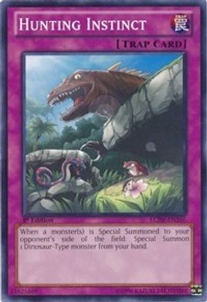 Hunting Instinct (LCJW-EN166) - Legendary Collection 4: Joey's World 1st Edition Legendary Collection 4: Joey's World Yugioh Single Squirtle Squad Card Shop.