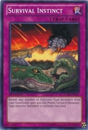 Survival Instinct (LCJW-EN167) - Legendary Collection 4: Joey's World 1st Edition Legendary Collection 4: Joey's World Yugioh Single Squirtle Squad Card Shop.
