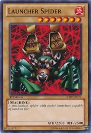 Launcher Spider (LCJW-EN171) - Legendary Collection 4: Joey's World 1st Edition Legendary Collection 4: Joey's World Yugioh Single Squirtle Squad Card Shop.