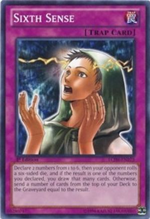 Sixth Sense (LCJW-EN273) - Legendary Collection 4: Joey's World 1st Edition Legendary Collection 4: Joey's World Yugioh Single Squirtle Squad Card Shop.
