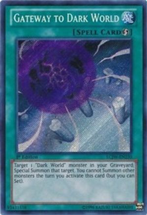 Gateway to Dark World (LCJW-EN250) - Legendary Collection 4: Joey's World 1st Edition Legendary Collection 4: Joey's World Yugioh Single Squirtle Squad Card Shop.
