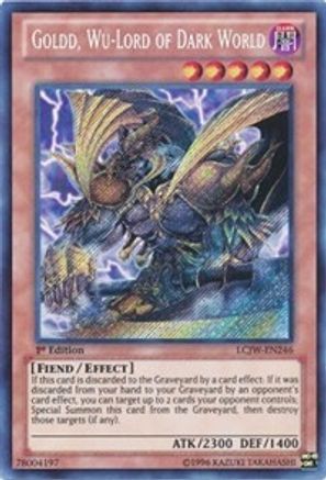 Goldd, Wu-Lord of Dark World (LCJW-EN246) - Legendary Collection 4: Joey's World 1st Edition Legendary Collection 4: Joey's World Yugioh Single Squirtle Squad Card Shop.