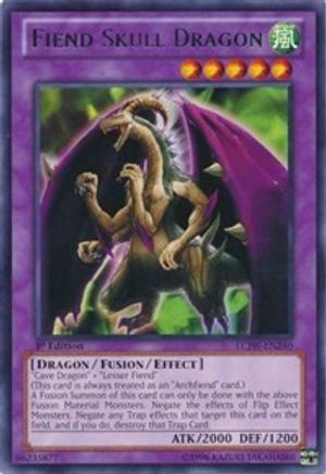 Fiend Skull Dragon (LCJW-EN240) - Legendary Collection 4: Joey's World 1st Edition Legendary Collection 4: Joey's World Yugioh Single Squirtle Squad Card Shop.