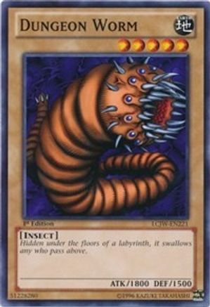 Dungeon Worm (LCJW-EN221) - Legendary Collection 4: Joey's World 1st Edition Legendary Collection 4: Joey's World Yugioh Single Squirtle Squad Card Shop.