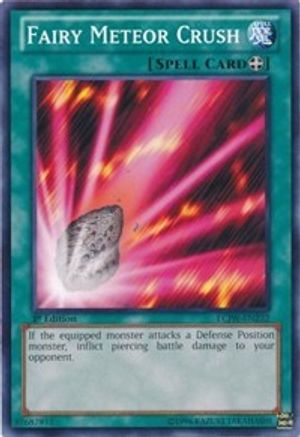 Fairy Meteor Crush (LCJW-EN232) - Legendary Collection 4: Joey's World 1st Edition Legendary Collection 4: Joey's World Yugioh Single Squirtle Squad Card Shop.