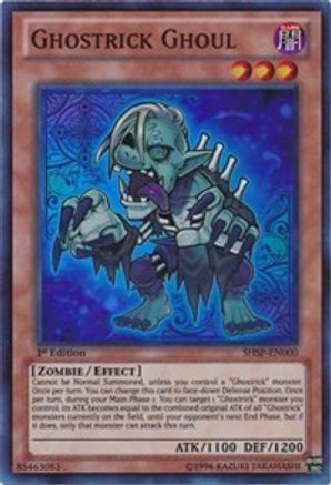 Ghostrick Ghoul (SHSP-EN000) - Shadow Specters 1st Edition Shadow Specters Yugioh Single Squirtle Squad Card Shop.