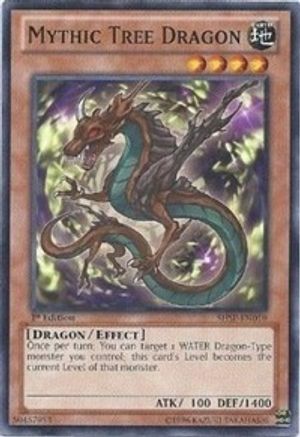 Mythic Tree Dragon (SHSP-EN010) - Shadow Specters Unlimited Shadow Specters Yugioh Single Squirtle Squad Card Shop.