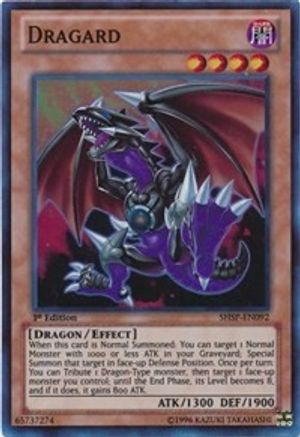 Dragard (SHSP-EN092) - Shadow Specters Unlimited Shadow Specters Yugioh Single Squirtle Squad Card Shop.