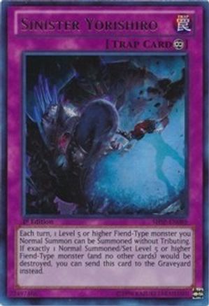 Sinister Yorishiro (SHSP-EN089) - Shadow Specters 1st Edition Shadow Specters Yugioh Single Squirtle Squad Card Shop.