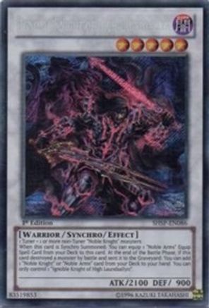 Ignoble Knight of High Laundsallyn (SHSP-EN086) - Shadow Specters 1st Edition Shadow Specters Yugioh Single Squirtle Squad Card Shop.