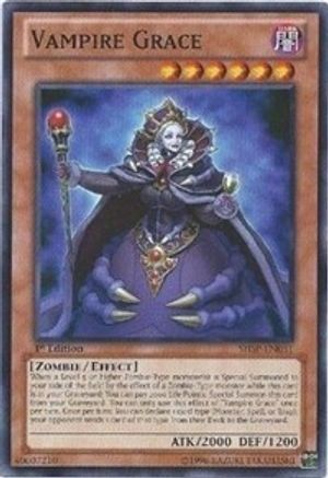 Vampire Grace (SHSP-EN031) - Shadow Specters 1st Edition Shadow Specters Yugioh Single Squirtle Squad Card Shop.