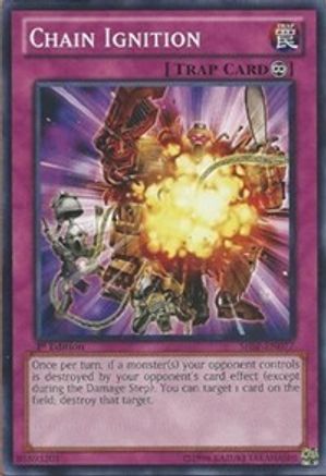 Chain Ignition (SHSP-EN077) - Shadow Specters Unlimited Shadow Specters Yugioh Single Squirtle Squad Card Shop.