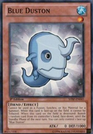 Blue Duston (SHSP-EN045) - Shadow Specters 1st Edition Shadow Specters Yugioh Single Squirtle Squad Card Shop.