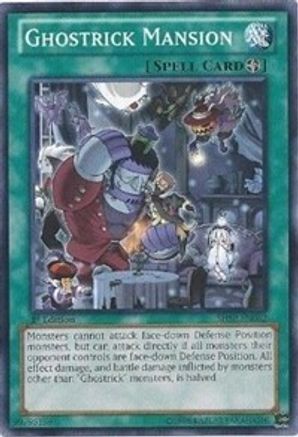Ghostrick Mansion (SHSP-EN062) - Shadow Specters 1st Edition Shadow Specters Yugioh Single Squirtle Squad Card Shop.