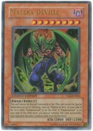 Mazera DeVille (TLM-ENSE3) - The Lost Millennium Limited The Lost Millennium Yugioh Single Squirtle Squad Card Shop.