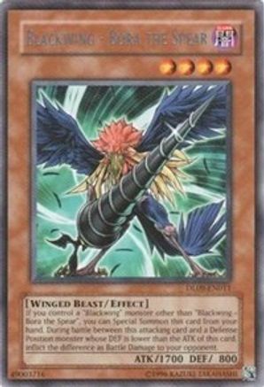 Blackwing - Bora the Spear (Blue) (DL09-EN011) - Duelist League Promo Unlimited Duelist League Promo Yugioh Single Squirtle Squad Card Shop.