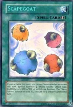 Scapegoat (Blue) (DL09-EN015) - Duelist League Promo Unlimited Duelist League Promo Yugioh Single Squirtle Squad Card Shop.