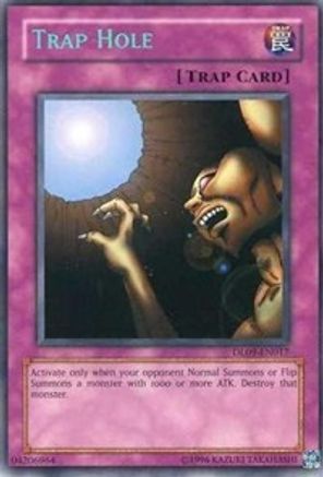Trap Hole (Blue) (DL09-EN017) - Duelist League Promo Unlimited Duelist League Promo Yugioh Single Squirtle Squad Card Shop.